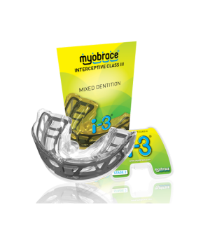 i-3Mс (i-3) Myobrace с каркасом Этап 2 при аномалиях III класса. MEDIUM / Прозрачный (MRC)